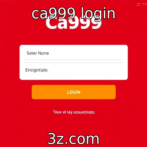 ca999 login 